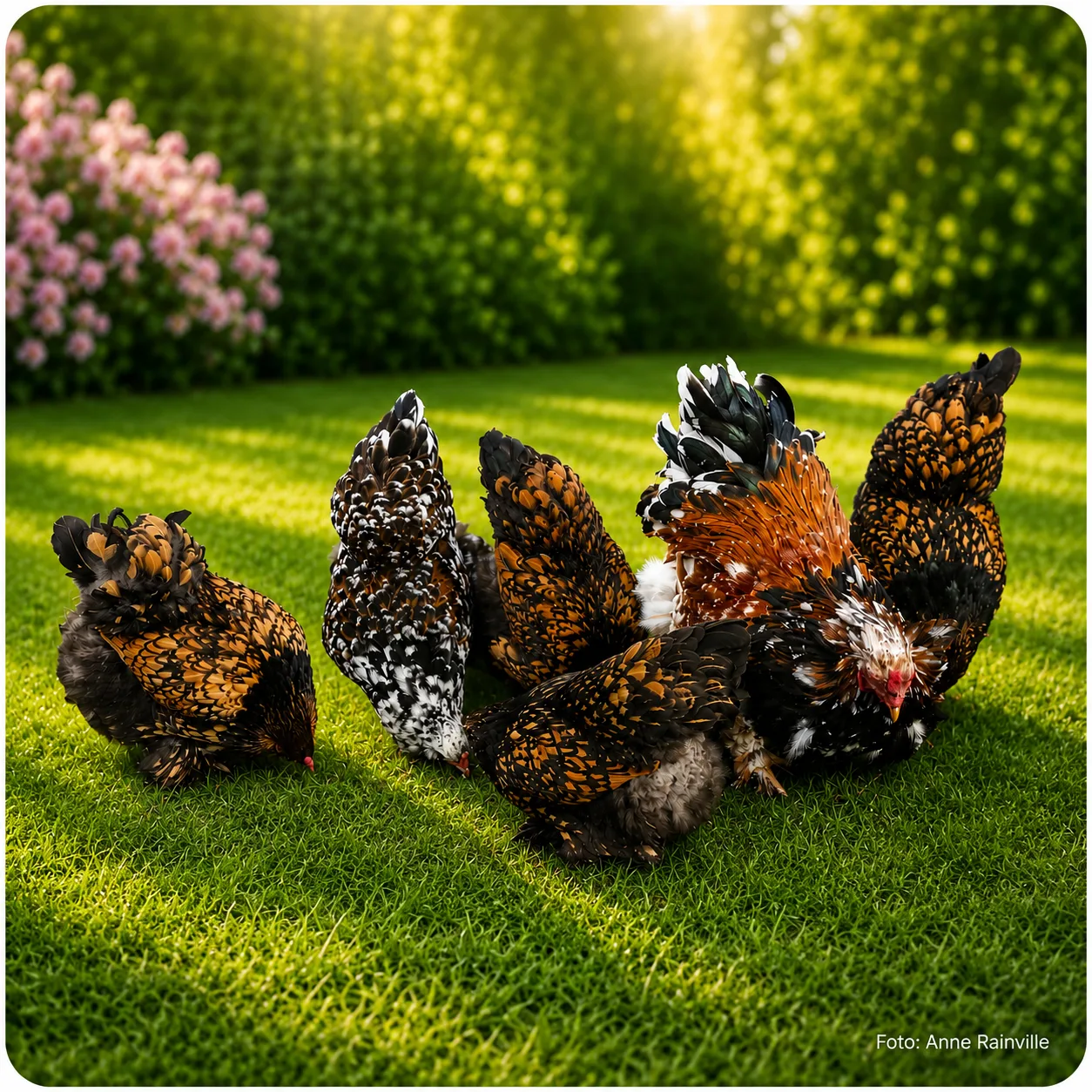 Home Grote Brahma Buff zwartgezoomd ea
